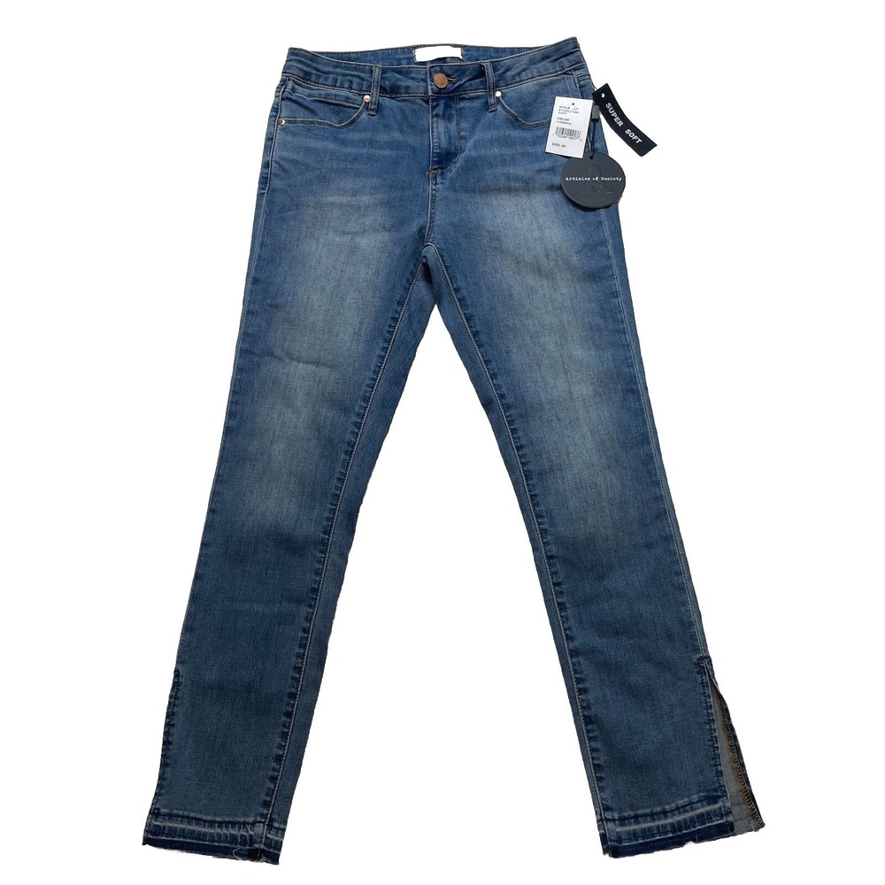Women's Articles of Society Skinny Jeans Light‎ Wash Size 28 NWT